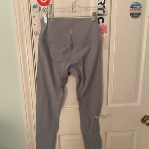 Lululemon size 6 align 25 inch chambray blue